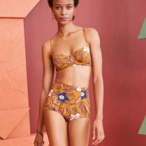 NWT Ulla Johnson Bikini top in citrine size P